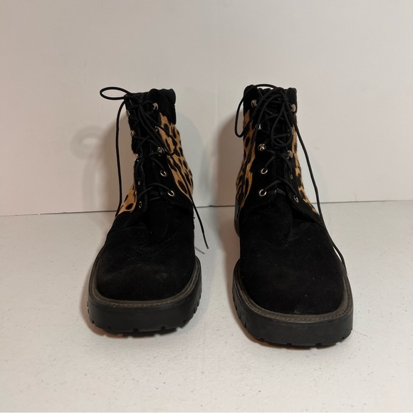 Stuart Weitzman Booties Size 9 Cheetah Print Boot - Picture 2 of 12